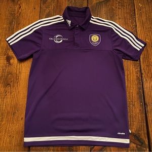 Orlando City SC Soccer travel polo adidas men’s M